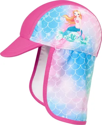 Produktbild von Schwimmkappe Meerjungfrau UV-beständig Mädchen rosa Größe 49 cm