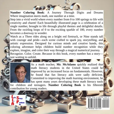 Produktbild von Number Coloring Book