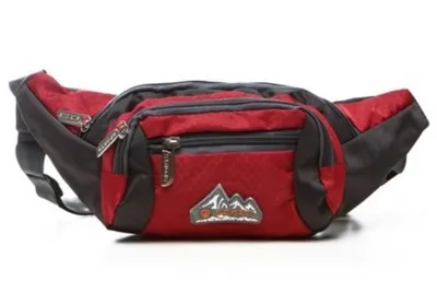 Produktbild von Rote Sport-Gürteltasche für Damen – kompakte Bauchtasche für Training, Spaziergänge & Reisen S50 Bag Street