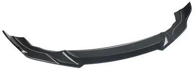 Imagen del producto de Deflector delantero, apariencia de fibra de carbono, fabricado en plástico ABS, diseño aerodinámico, accesorio para automóvil