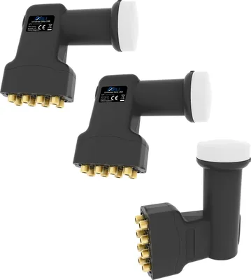 Produktbild von 3x ARLI Universal Octo LNB 0.1 dB 8 Teilnehmer Wetterschutz 40 mm Feed HDTV 4K 8K DVB-S2