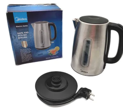 Obrázek produktu pro Midea MK-17S30A2, 1,7 l, 2200 W, Nerezová ocel, Nerezová ocel, Indikátor úrovně vody