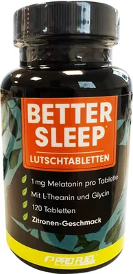 Produktbild von ProFuel Better Sleep Melatonin (120 Lutschtabletten)