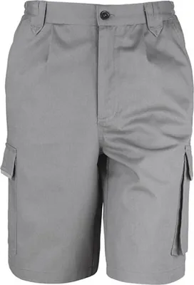 Produktbild von Result WORK-GUARD R309X | Action Shorts Kurze Arbeitshose - Farbe: Grey - Größe: L (36)