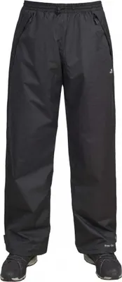 Immagine prodotto di Pantaloni da pioggia Trespass da uomo Toliland, impermeabili, antivento TP223 (M) (Nero)