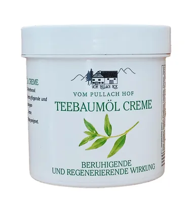 Produktbild von TEEBAUMÖL Creme 250ml D-Panthenol Teebaum-Öl Hautpflege Hautcreme Körperpflege Haut Akne Pflege Balsam 04