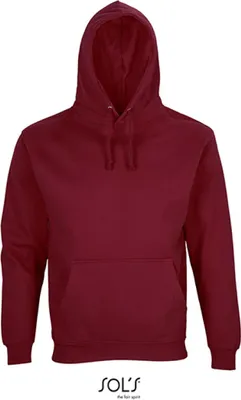 Produktbild von SOLs 03815 | Uni Condor Hooded Sweatshirt - Kapuzenpullover - Farbe: Burgundy - Größe: L