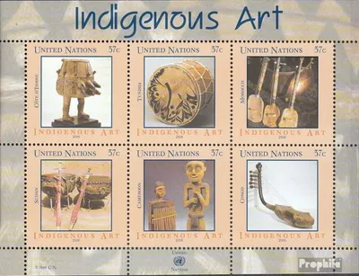Produktbild von Briefmarken UNO - New York 2006 Mi Block26 (kompl.Ausg.) postfrisch Eingeborenenkunst
