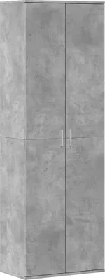Produktbild von Highboard Betongrau 60x35x180 cm Holzwerkstoff