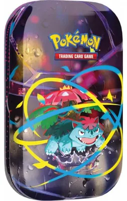 Image de Mini-tin pokémon me01 méga evolution : méga-florizarre - asmodee - cartes à collectionner française