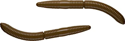 Produktbild von Libra Lures Fatty D´Worm (Brown)