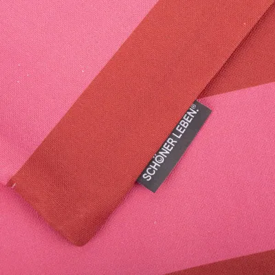 Produktbild von Kissenhülle Streifen rot pink verschiedene Größen – SCHÖNER LEBEN. Größe 50x50cm (HxB) 50x50cm (HxB) Größe