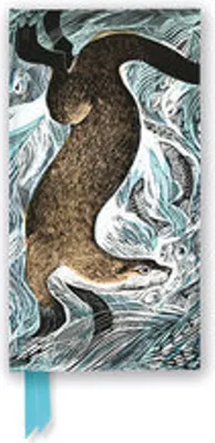 Produktbild von Angela Harding: Fishing Otter (Foiled Slimline Journal)