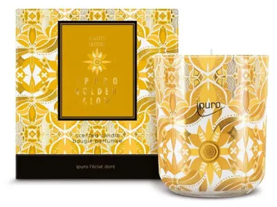 Zdjęcie produktu dla ipuro Golden glow, Cylidner, Złoto, Biały, Cocoa, Owocowy, Grejpfrut, Paczula, Wanilia, Fioletowy, 1 szt.