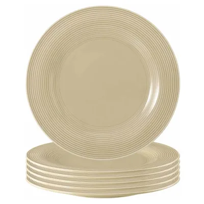 Produktbild von Seltmann Weiden Beat Sandbeige Speiseteller 27,5cm 6er Set