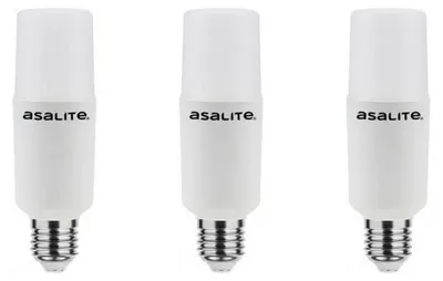 Productafbeelding van Asalite LED Buislamp T26 E27 Mat - 13W 1300lm 4000K - Neutraalwit - Vervangt 88W - 3 stuks