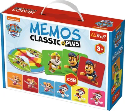 Image de Trefl Paw Patrol Mémo Classique Plus