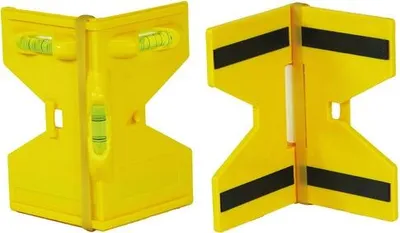 Produktbild von Pfostenwasserwaagen-Set, 3 Libellen, 2-teilig