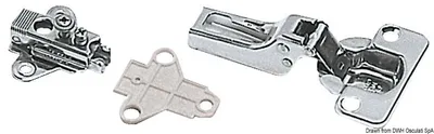 Zdjęcie produktu dla Zawias sprężynowy 5-9 mm 94x54 mm Osculati 38.525.42