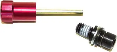 Produktbild von Rockshox Kit Mit Kurzem Rebound-einstellknopf/-schraube Rot,Golden  Rot,Golden One Size