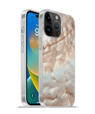 Produktbild von MuchoWow® Handyhülle Schutzhülle Hülle für Apple iPhone 14 Pro - Softcase Mineralien - Naturstein - Perlmutt Silikon Softcase Handy Hülle - Umschlag
