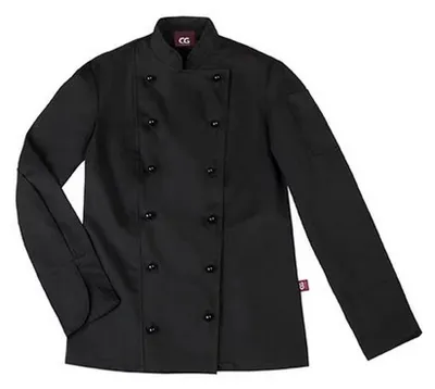 Obrázok produktu pre CG Workwear – dámska kuchárska bunda „Rimini“ LT2041 (99 cm) (čierna)
