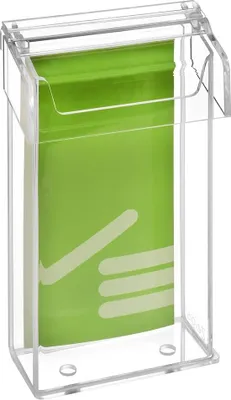 Produktbild von DIN lange Broschürenhalter - wetterfest - für den Außenbereich - 1 Stück - Acrylglas