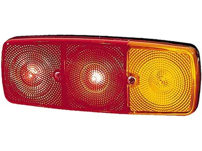 Zdjęcie produktu dla Lampa Hella Sbb Re 282 x 105 mm, wersja uniwersalna do montażu na obudowie, czarna