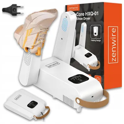 Zdjęcie produktu dla Elektryczna suszarka do butów - Oświetlenie UV - 150 W - Zintegrowany timer - Bardzo cicha praca - Ochrona UV