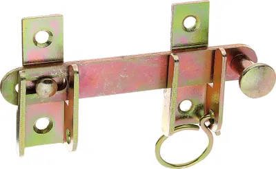 Produktbild von Alberts Schlagladen-Überwurf, galvanisch verzinkt, 120 x 65 mm, mit Feststell-Vorrichtung
