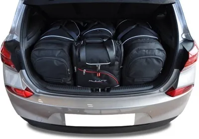 Zdjęcie produktu dla Torby do bagażnika HYUNDAI i30 HATCHBACK 2017+ 4szt KJUST