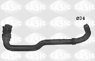 Produktbild von SASIC Kühlerschlauch Wasserschlauch passend für PEUGEOT 306 Schrägheck (7A, 7C, N3, N5) SWH0487