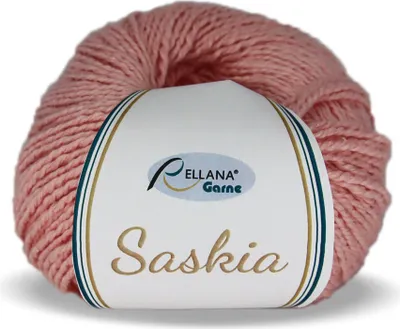 Produktbild von Rellana Sommergarn Saskia 77% Baumwolle/23% Seide,50g/120m,seidig glänzend, 10 rosa