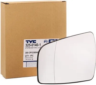 Produktbild von TYC Spiegelglas Außenspiegel Links für OPEL ZAFIRA B (A05) Asphärisch Beheizbar 325-0140-1
