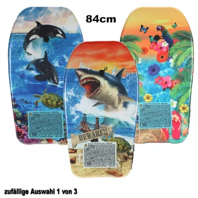 Produktbild von Alert Kinder Schwimmbrett Motiv Bodyboard 84cm Schwimm Board 1von3 Zufall