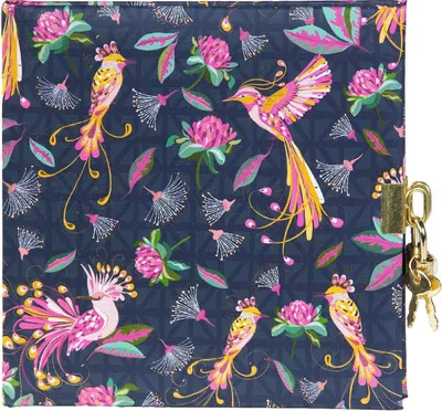 Produktbild von Goldbuch 44954 Tagebuch Tropical Birds Blue 16x16 cm