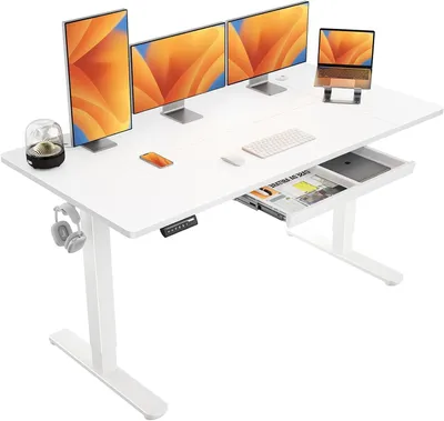Zdjęcie produktu dla Biurko Zit Sta – Biurko elektryczne – Biurko z regulowaną wysokością – Ergonomiczne biurko – Biurko do pracy w domu