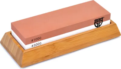 Immagine prodotto di GRÄWE pietra abrasiva 1000/3000 con supporto in bambù
