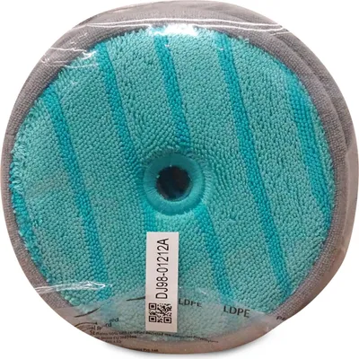 A close-up of a package of microfiber cloths.