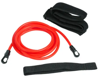 Produktbild von Schwimmtrainingsgurt, verstellbarer Komfort, effektives Widerstandstraining, Rot 3M