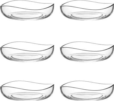 Produktbild von LAV Vira VIR261 Glasschalen Set 6 teilig Dessertschale Knabberschale Cerezlik
