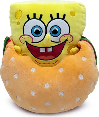 Obrázek produktu pro SpongeBob Schwammkopf Plüschfigur Krabbenburger 22 cm