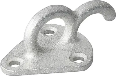 Produktbild von Seilhaken aus Metall mit Öse 70x45mm