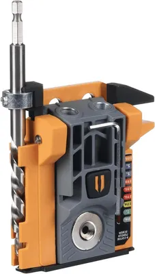 Productafbeelding van Mini Pocket Hole Jig - Boorgeleider Houtverbinder - Houtverbindingen Maken - Automatische Aanpassing - Tot 38 cm dik - Niet gespecificeerd