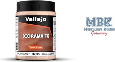 Immagine prodotto di Vallejo VA26222 VA26222 Acqua marrone - Texture dell'acqua
