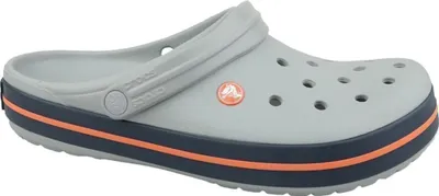 Produktbild von Crocs Crocband Clog Light Grey/Navy 38-39