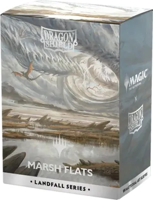 Produktbild von Dragon Shield MTG Landfall – Sumpfebene – Matte-Doppelhüllen, 100 Stück