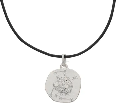 Produktbild von JuwelmaLux Sternzeichen Anhänger mit Lederkette 925 Silber Löwe JL14-05-0055