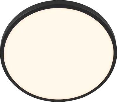 Produktbild von Briloner NOBRE LED Deckenlampe, Dekorblende, Warmweißes Licht, Schwarz, Ø33 x 6 cm