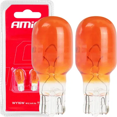 Immagine prodotto di Lampade alogene T15 WY16W W2.1x9.5d 12V set di 2 AMIO-02550 190 lumen
